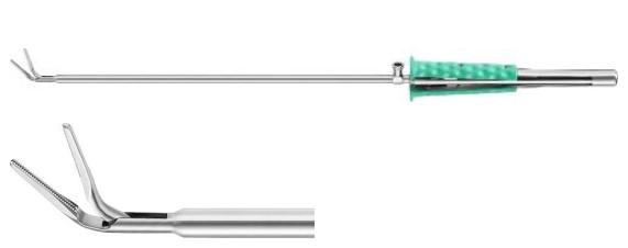 ВАЛЬВ XS ЗАТИСКАЧ ПО ДЕБЕКІ ВИГНУТИЙ ВГОРУ 230/365MM